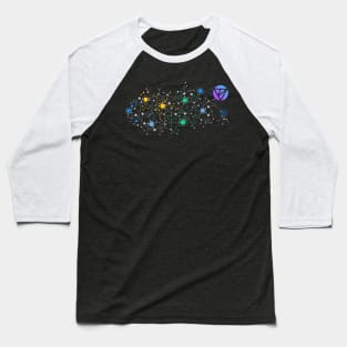 Vitruveo Connecting Dots Baseball T-Shirt